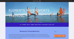 Desktop Screenshot of elementswatersports.co.nz